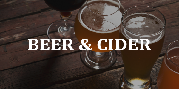 Beer and cider